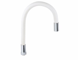 Излив VIKO V-0364 гибкий, для смесителя, Белый