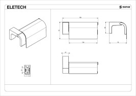 Бумагодержатель Sonia 114160 с крышкой