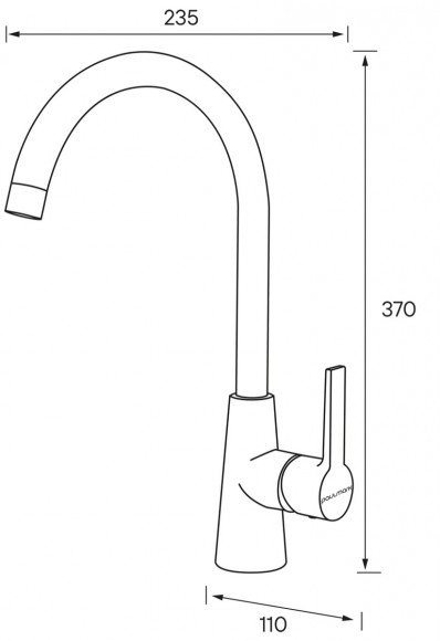 Смеситель для кухни PAULMARK Holstein Ho212065-310