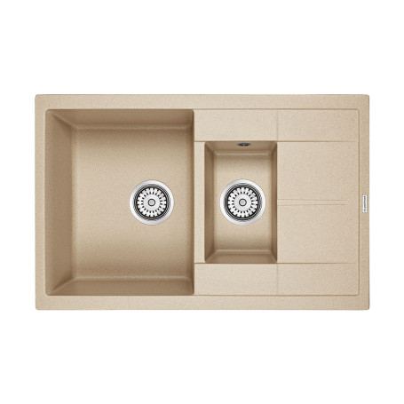 Мойка кварцевая FESTE, PM237850-QU, кварц, 775х495 мм, Paulmark