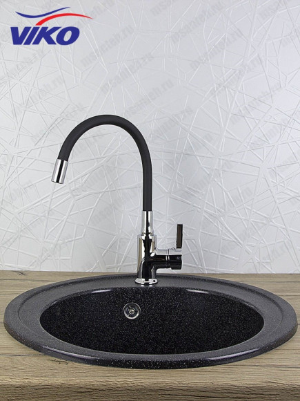 Смеситель VIKO V-4024 для кухни, с гибким изливом