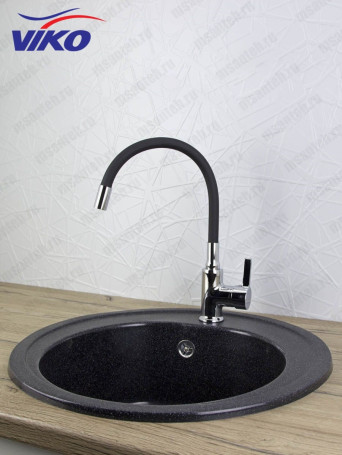 Смеситель VIKO V-4024 для кухни, с гибким изливом