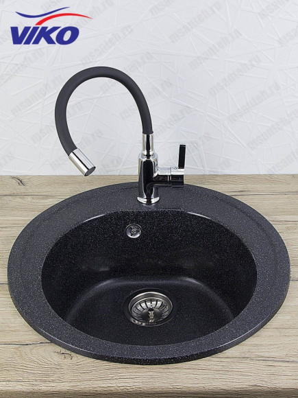 Смеситель VIKO V-4024 для кухни, с гибким изливом