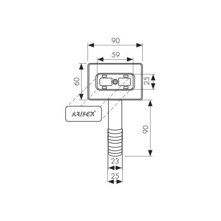 Перелив для кухонной мойки KAISER KA-5140