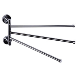 Полотенцедержатель Rainbowl LONG "Рога" тройные 2234-3 хром