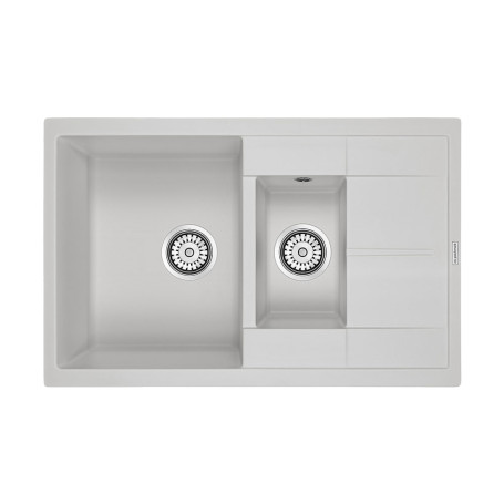 Мойка кварцевая FESTE, PM237850-WH, белый, 775х495 мм, Paulmark