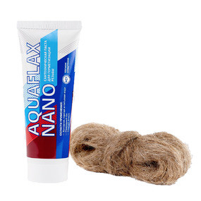 Комплект монтажный Aquaflax nano (паста 270 г.+ лен 40г),