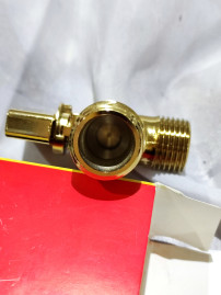 Уценка 1 Кран KAISER 268 1/2"х1/2" угловой золото