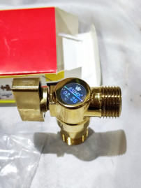 Уценка 1 Кран KAISER 268 1/2"х1/2" угловой золото