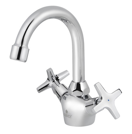 Смеситель KAISER 28111 Crystal для раковины