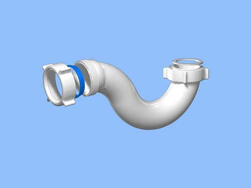 Сифон АНИ Пласт Е100 1-1/2" для ванны, пластик