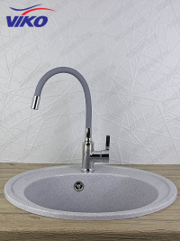 Смеситель VIKO V-4064 для кухни, с гибким изливом