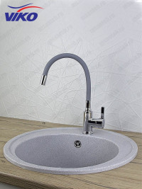 Смеситель VIKO V-4064 для кухни, с гибким изливом