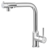 Смеситель KAISER 13144 Teka для кухни, с подключением фильтра для питьевой воды, хром (6113 Кран-букса, 6312 Аэратор)