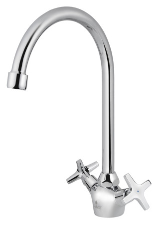 Смеситель KAISER 28133 Crystal для кухни (излив 7201)