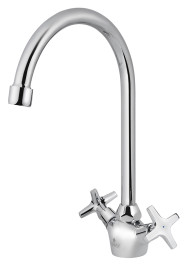 Смеситель KAISER 28133 Crystal для кухни (излив 7201)