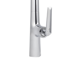 Смеситель KAISER 09066 Strike для кухни с выдвижным изливом