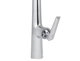 Смеситель KAISER 09066 Strike для кухни с выдвижным изливом