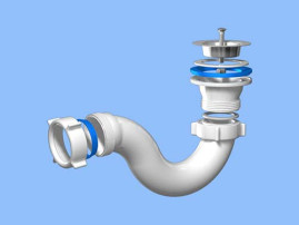 Сифон АНИ Пласт Е110 1-1/2" х 40 для душевого поддона