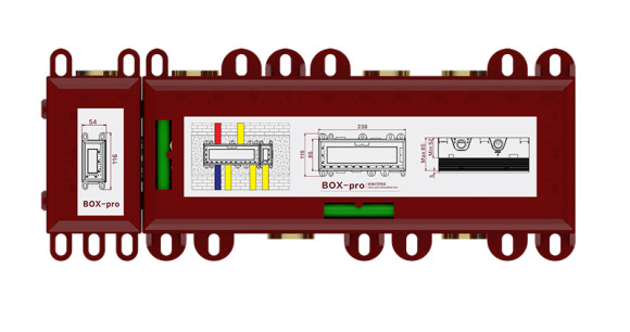 Смеситель KAISER 08677 Sano скрытого монтажа с термостатом