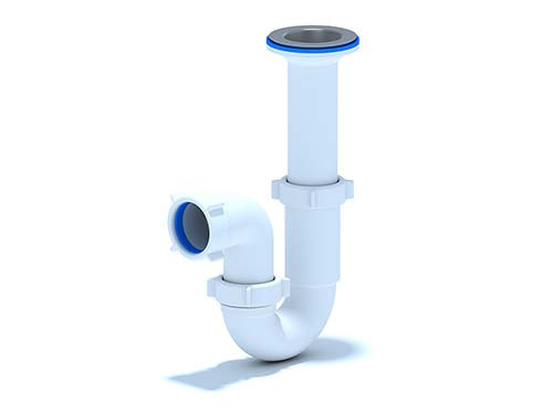 Сифон АНИ Пласт D0500 1-1/2"х40 прямоточный литой