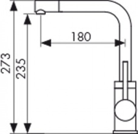Смеситель KAISER 13144-3 Teka для кухни