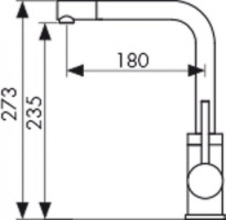 Смеситель KAISER 13144-3 Teka для кухни