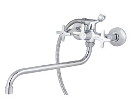 Смеситель KAISER 28155 Crystal для ванны