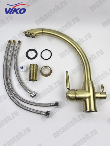 Смеситель для кухни с краном для питьевой воды VIKO V-5234