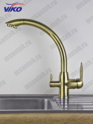 Смеситель для кухни с краном для питьевой воды VIKO V-5234