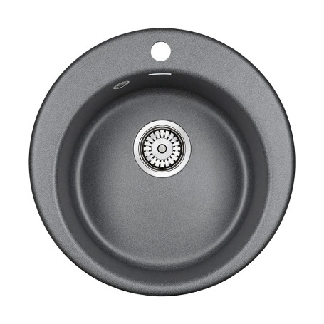 Мойка кварцевая GELEGEN, PM404800-DG, графит, D475 мм, Paulmark