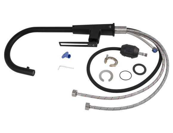 Смеситель KAISER 27166-2 Merkur для кухни с выдвижным изливом Смеситель KAISER 27166-2 Merkur для кухни с выдвижным изливом