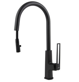 Смеситель KAISER 27166-2 Merkur для кухни с выдвижным изливом