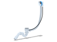 Обвязка АНИ Пласт ЕМ411 п/авт с переливом с сифоном прямоточный  580мм
