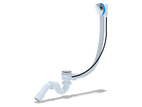 Обвязка АНИ Пласт ЕМ411 п/авт с переливом с сифоном прямоточный 580мм