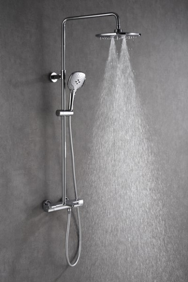 Душевая система KAISER 01182 Elite с термостатом 6280