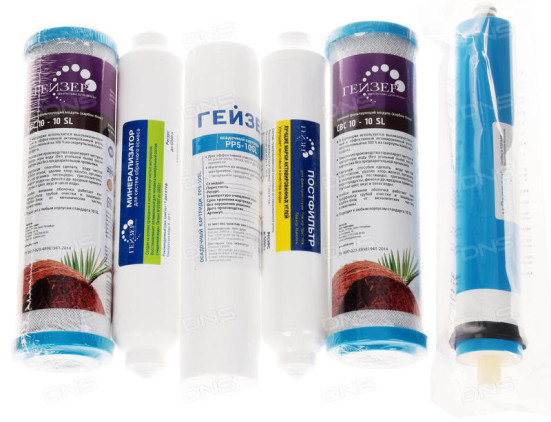 Комплект сменных элементов RO2 для Гейзер-Престиж-М