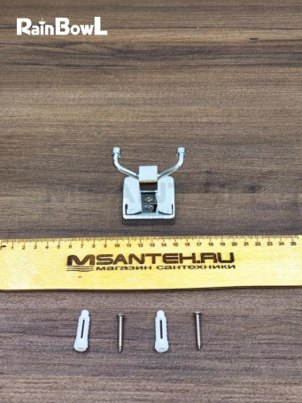 Крючок Rainbowl CUBE "Бык" для ванной 2727-3 хром