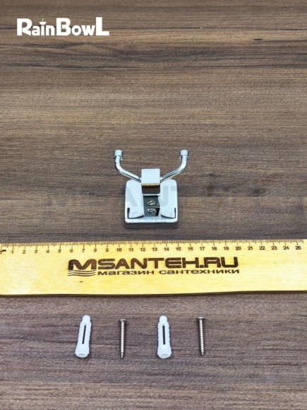 Крючок Rainbowl CUBE "Бык" для ванной 2727-3 хром