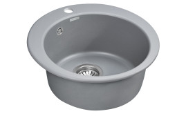 Мойка кварцевая GELEGEN, PM404800-GRM, серый металлик, Paulmark
