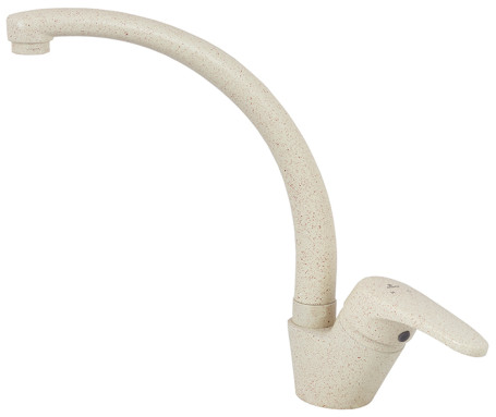 Смеситель KAISER 55244-11 County для кухни, бежевый мрамор