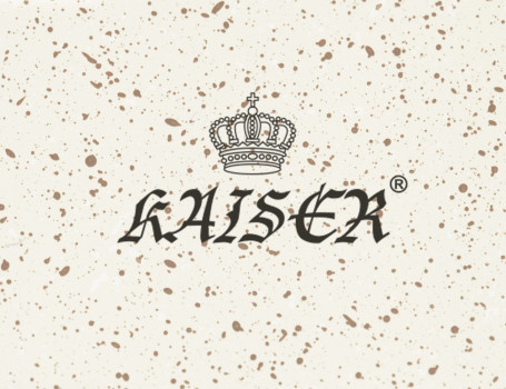 Смеситель KAISER 55244-11 County для кухни, бежевый мрамор