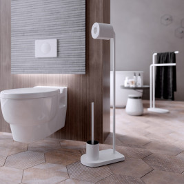 Стойка Sonia 176243 напольная (ерш.+ БД) белый матовый