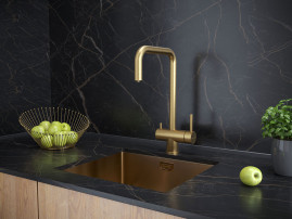 Смеситель для кухни с краном для питьевой воды PAULMARK Wetter We213030-BG