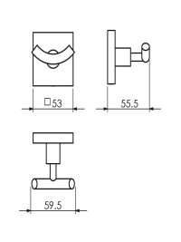 Крючок двойной Langberger 11832A