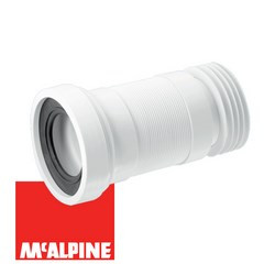 Гофра McALPINE MRWC-F23 R для унитаза (230-440мм) WC 