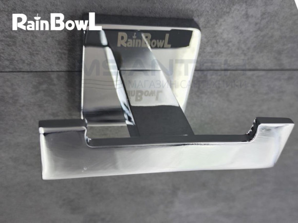 Крючок Rainbowl CUBE "Коррида" для ванной 2722 хром Крючок Rainbowl CUBE "Коррида" для ванной 2722 хром