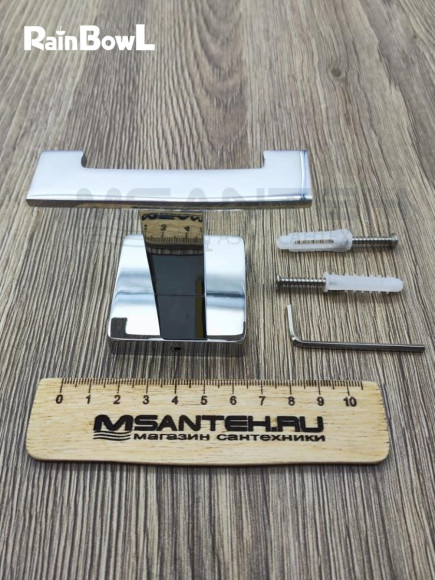 Крючок Rainbowl CUBE "Коррида" для ванной 2722 хром Крючок Rainbowl CUBE "Коррида" для ванной 2722 хром