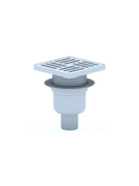 TA5710 Трап верт. вып. ф50 АНИ прямой, решетка пластик 15 х15, регулируемый