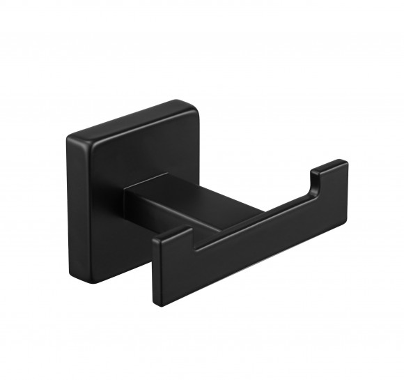 Крючок Rainbowl CUBE "Коррида" для ванной 2722-BP чёрный матовый